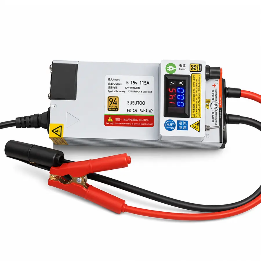 Fuente alimentacion 12v 115a aire acondicionado cargador lifepo4